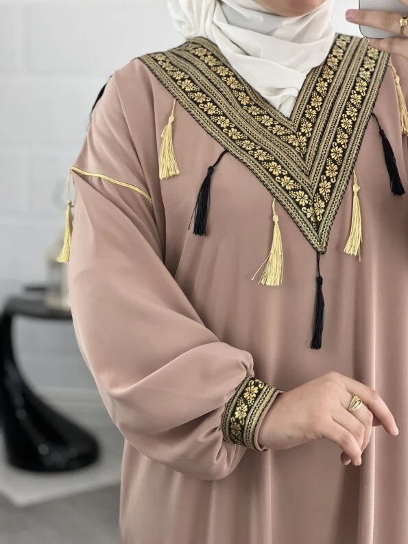 Djebba dorée-beige