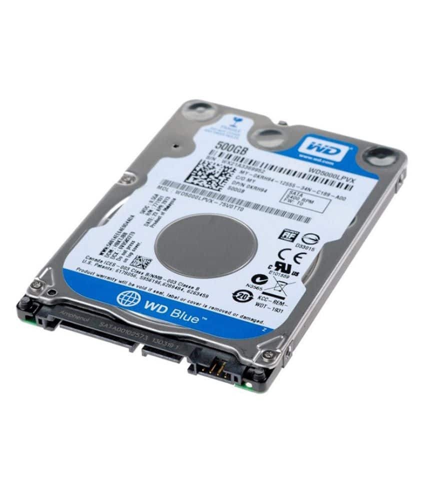 500GB(0.5TB) Laptop Slim Hard Disk 2.5 Inches